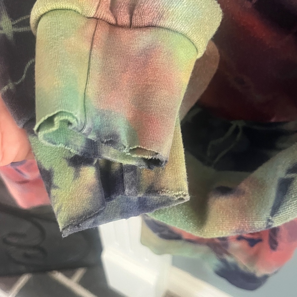 Aviator Nation Rare Deadstock Tie Dye Zip Up Hoodie -HTF - Picture 8 of 17